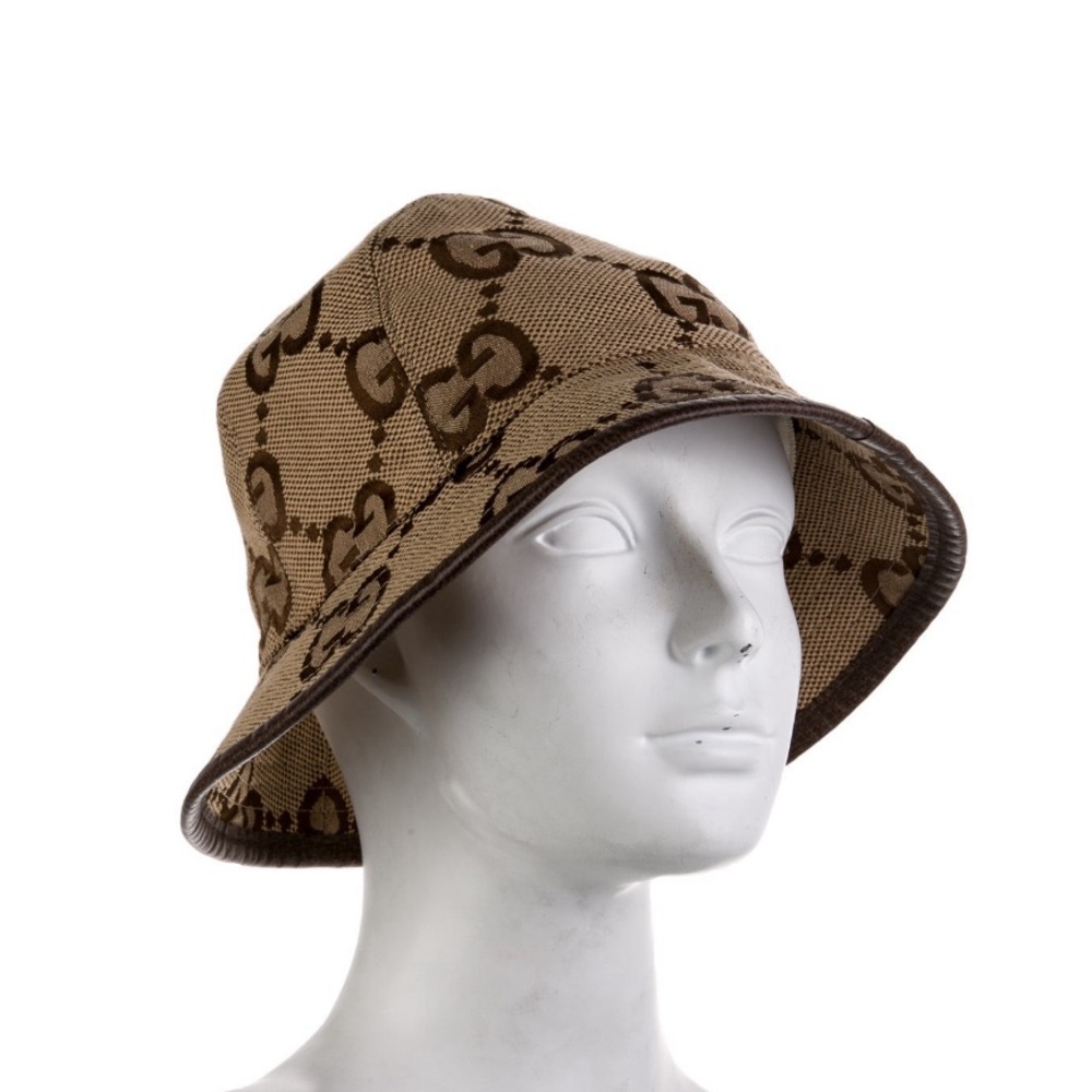 Gucci Tan GG Bucket Hat